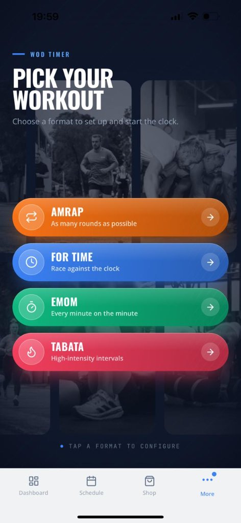 Moden WOD Timer